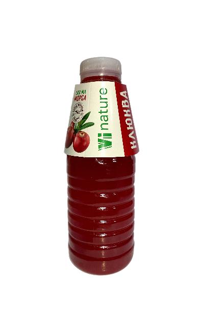 Морс Vi NATURE клюквенный 500 мл., ПЭТ