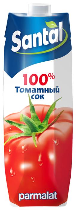 Сок Santal томатный 1 л., тетра-пак