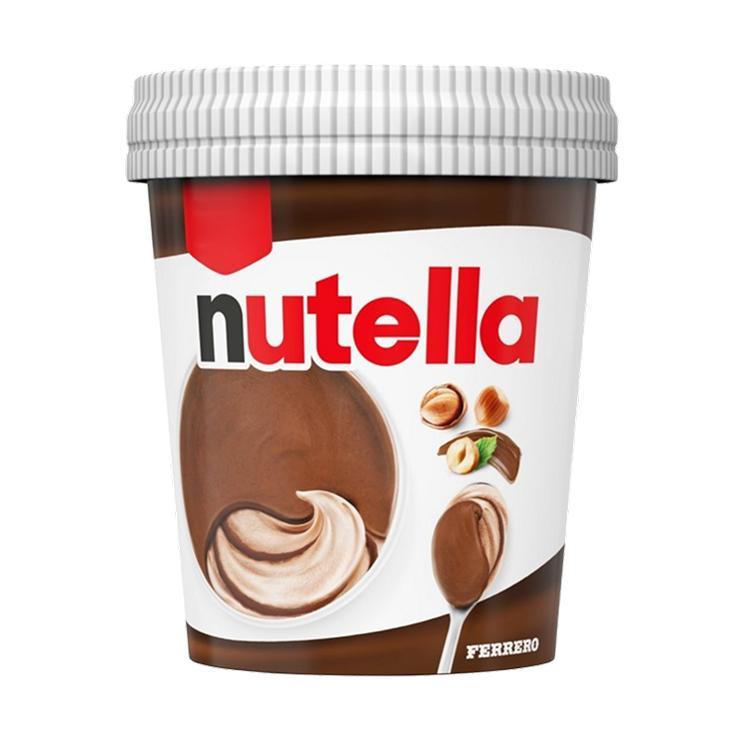 Мороженое пломбир Ferrero nutella 230 гр., пластиковое ведро