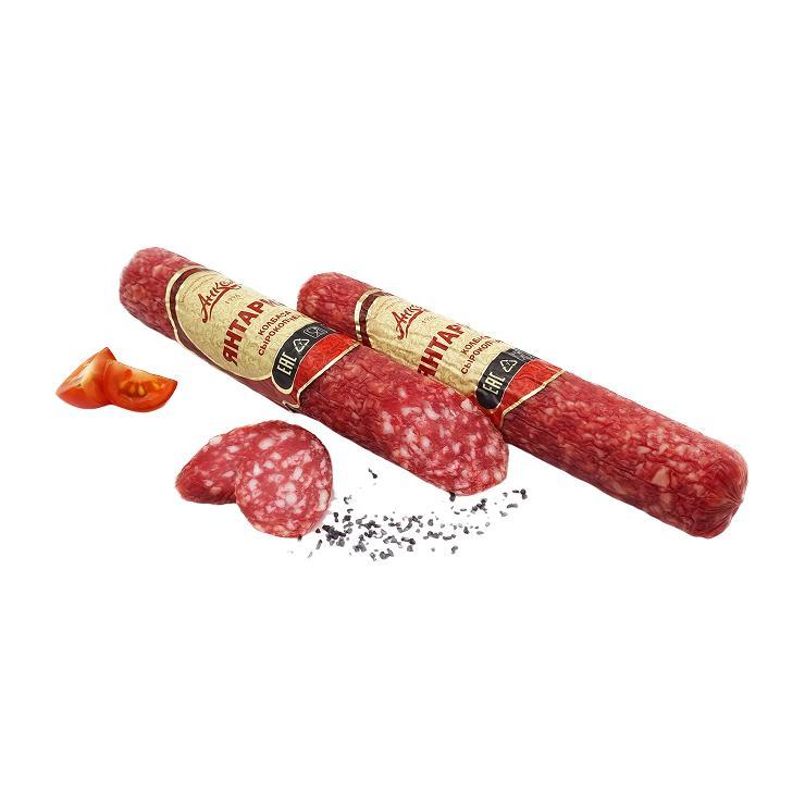 Колбаса сырокопченая Анком янтарная 200 гр., оболочка