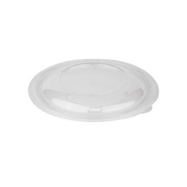 Крышка круглая прозрачная, диаметр 194 мм., высота 20,5 мм., Стиролпласт, картонная коробка