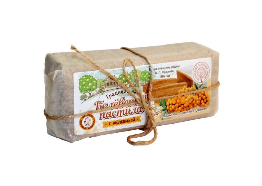 Пастила Белёвский продукт с Облепихой без сахара 200 гр., обертка