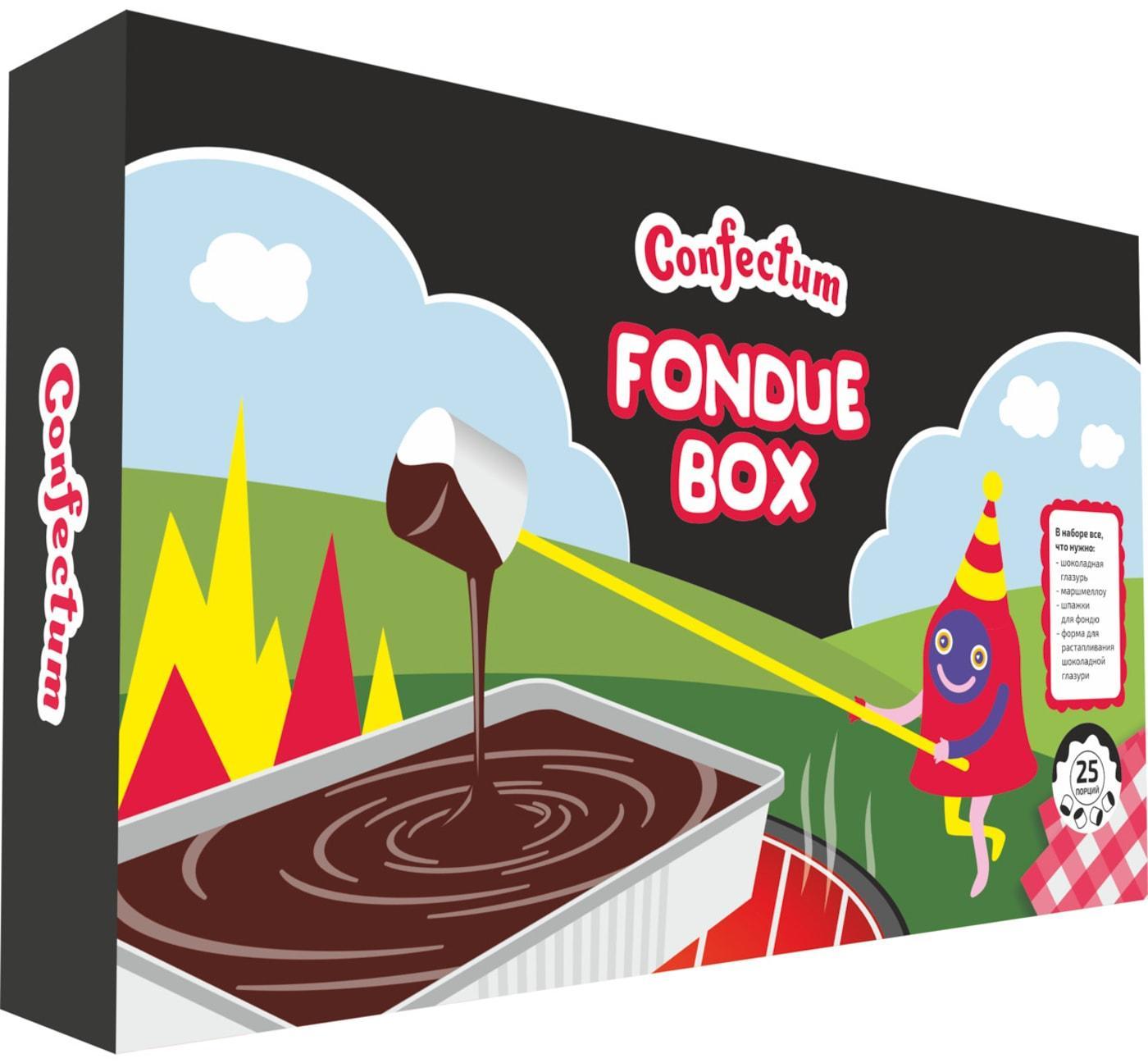 Набор для пикника Confectum Fondue Box 200 гр., картон