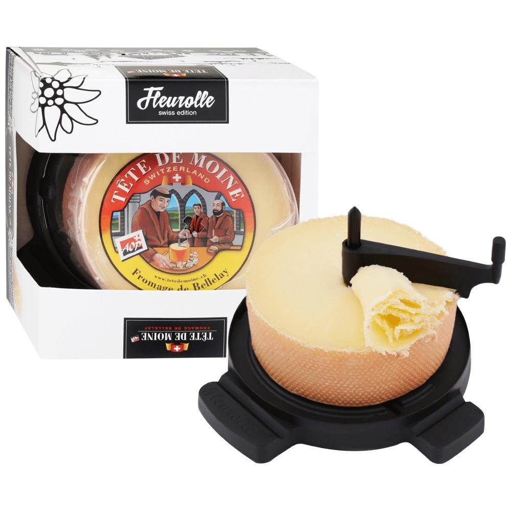 Сыр твердый Margot Fromages Tete de Moine с ножом 51% 400 гр., картон