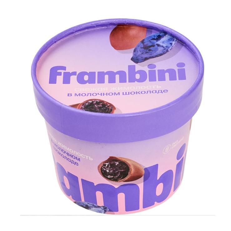 Жимолость FRAMBINI в молочном шоколаде 130 гр., ведро