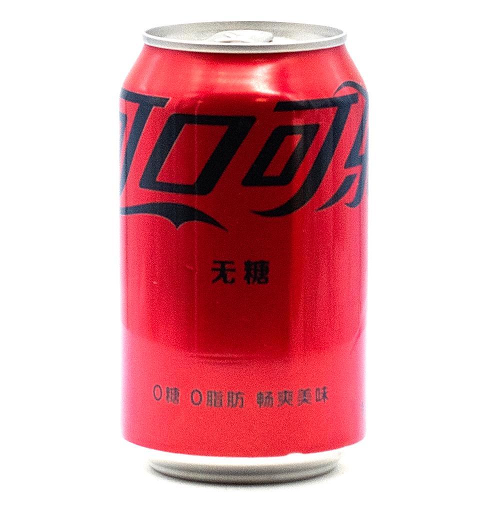 Напиток газированный Coca-Cola zero Китай 330 мл., ж/б