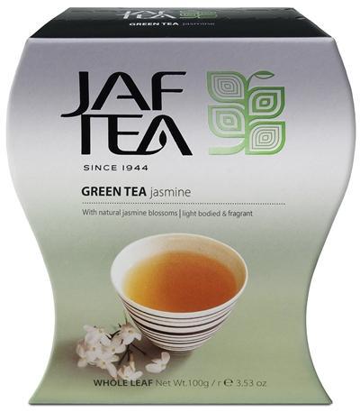 Чай JAF TEA Green Jasmine зеленый листовой, с жасмином 100 гр