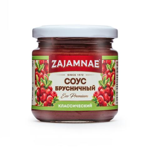 Соус ZAJAMNAE Брусничный кисло-сладкий с горчинкой 190 гр., стекло