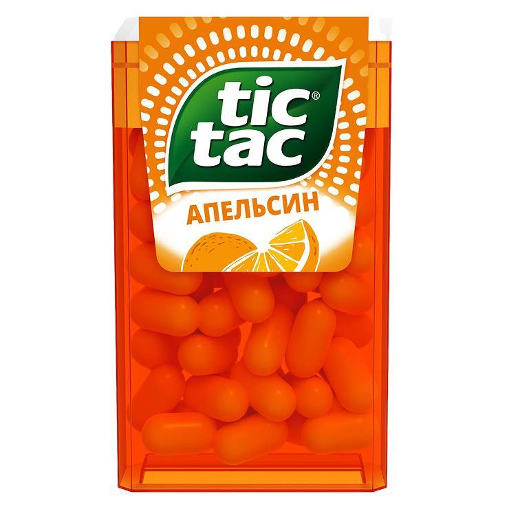 Драже Tic Tac Апельсин 16 гр., ПЭТ