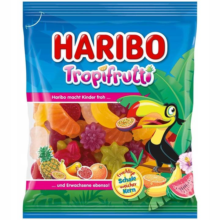 Мармелад жевательный Haribo tropifruti тропические фрукты 175 гр., флоу-пак