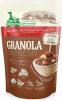 Гранола Bionova Шоколадная с клубникой и бананом, без сахара, 400 гр., флоу-пак