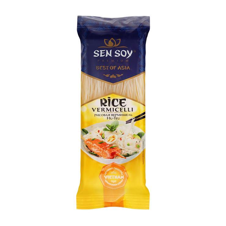Вермишель рисовая Sen Soy Ху-Теу 200 гр., флоу-пак