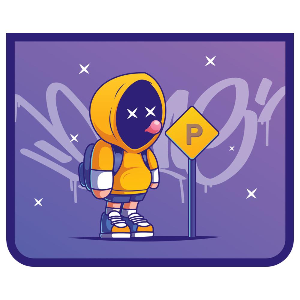 Папка ArtSpace Street style А5 для тетрадей 1 отделение на молнии пластиковая., пакет