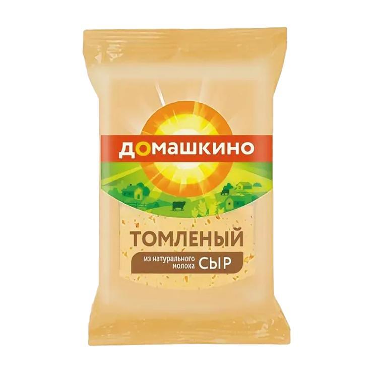 Сыр Домашкино Томленый полутвердый 45% 180 гр., флоу-пак