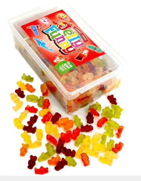 Мармелад жевательный Jelly Funny Sweet Bears 480 штук 1 кг., пластик