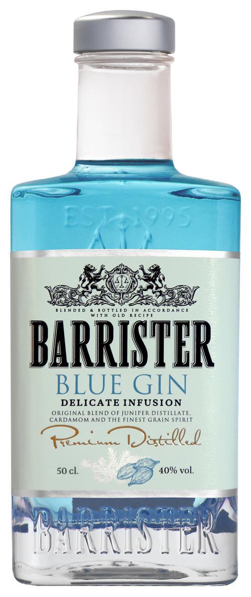 Джин Barrister Blue Gin 500 мл., стекло