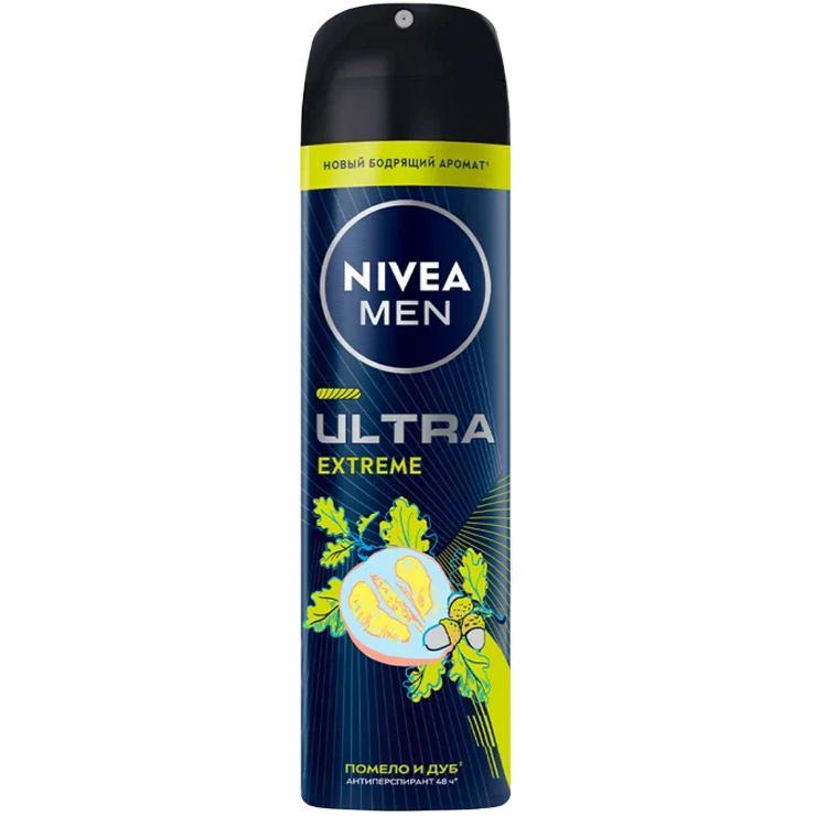 Антиперспирант спрей NIVEA Men Ultra Extreme 150 мл., баллон