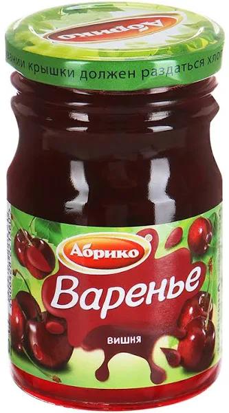 Варенье Абрико вишневое, 250 гр., стекло