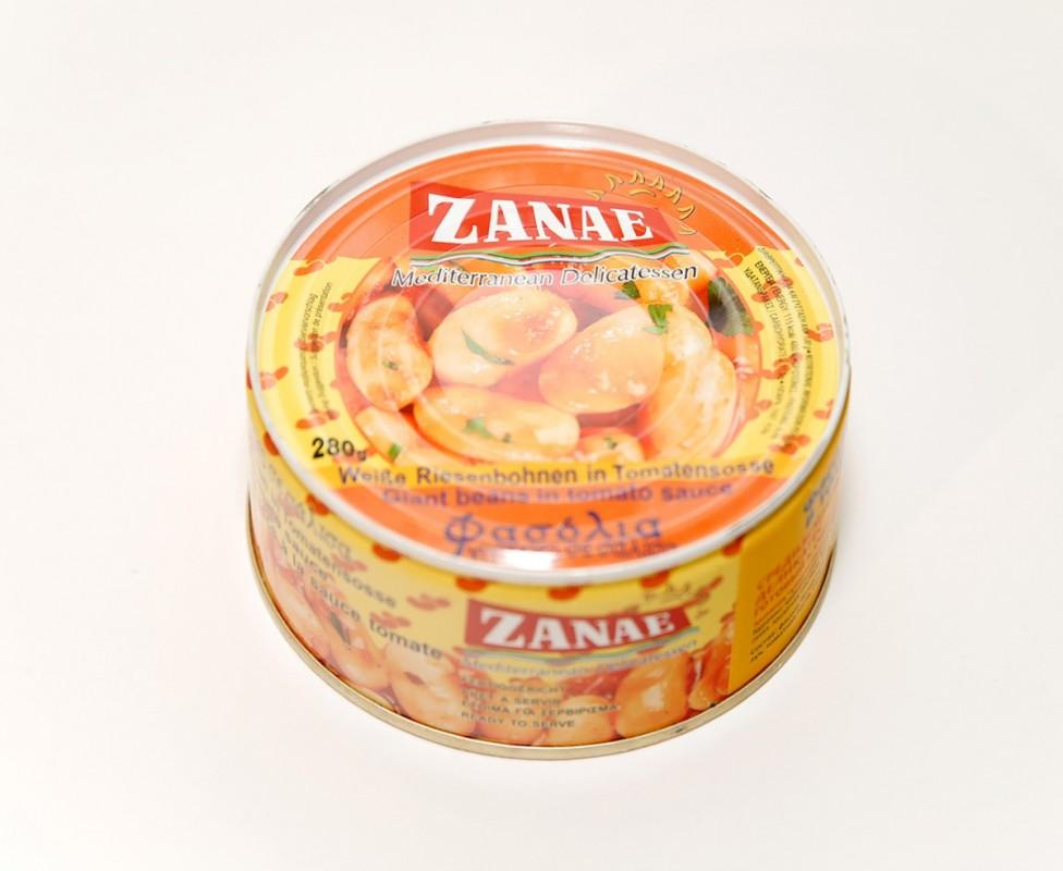 Фасоль Zanae гигантская в томатном соусе