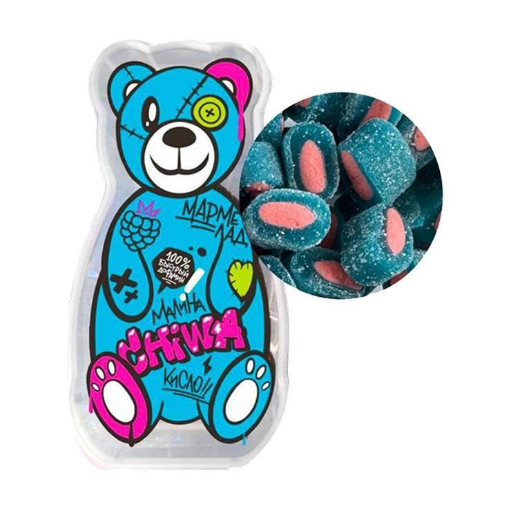 Мармелад жевательный Chi Wa Wa Graffiti малина кислый карандаш кусочки 200 гр., пластиковая упаковка