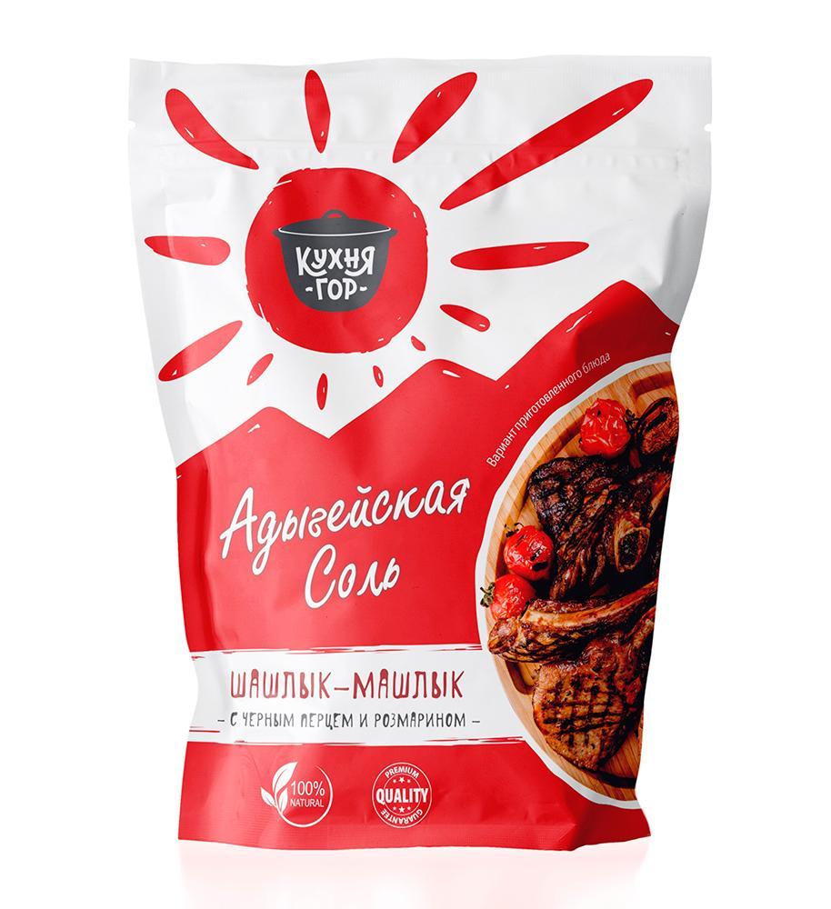 Соль Кухня гор Адыгейская Шашлык-машлык 350 гр., дой-пак