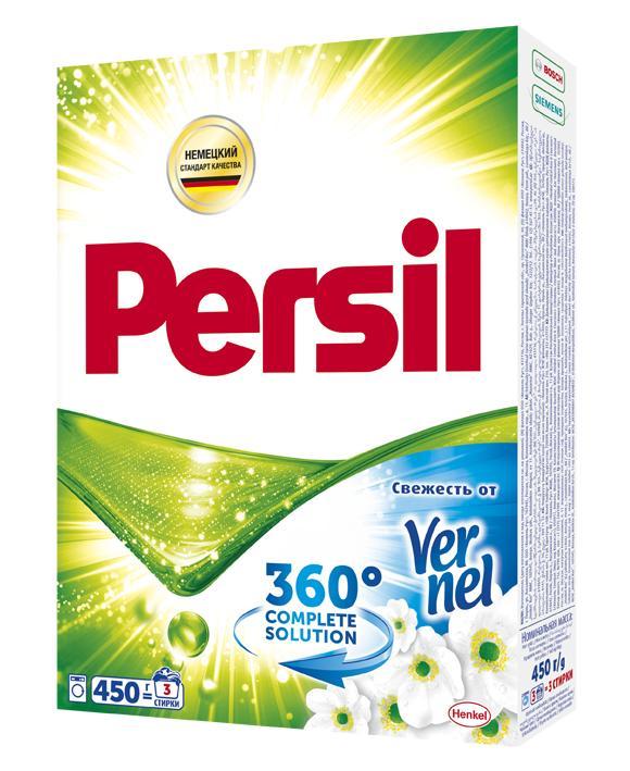 Стиральный порошок Persil свежесть от Vernel 450 гр., коробка