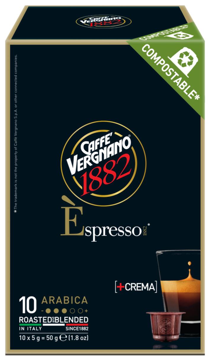 Кофе Caffe Vergnano Espresso Arabica, 10 капсул флоу-пак