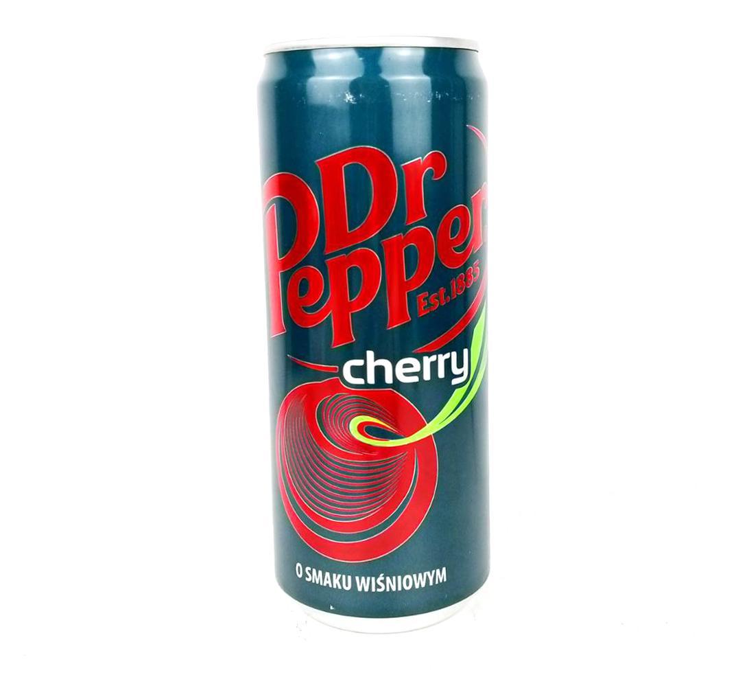 Напиток газированный Dr. Pepper вишня 330 мл., ж/б