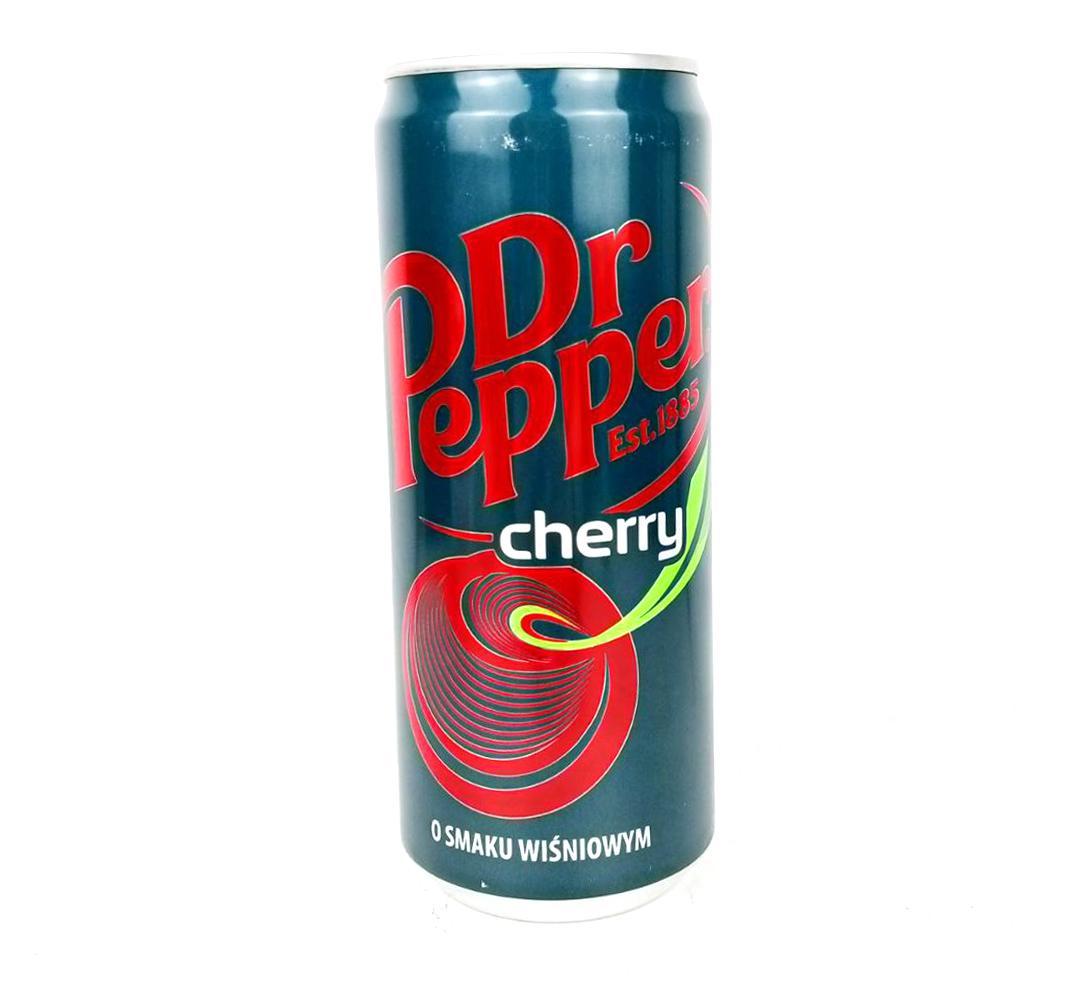 Напиток газированный Dr. Pepper Cherry 330 мл., ж/б