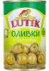 Оливки Lutik с косточкой 314 мл., ж/б