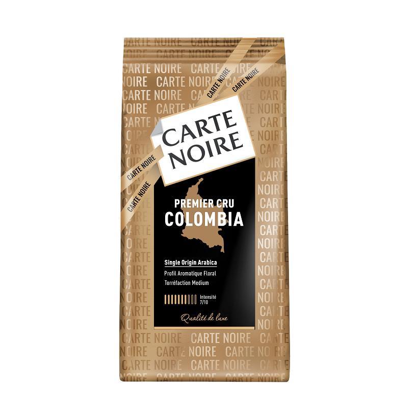 Кофе натуральный жареный молотый Carte Noire Колумбия 200 гр., флоу-пак