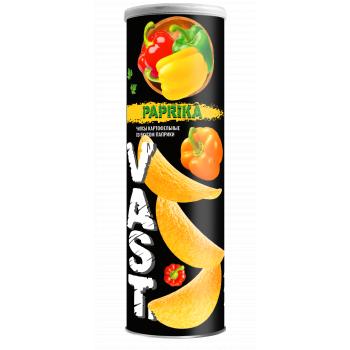 Чипсы VAST паприка 70 гр., туба