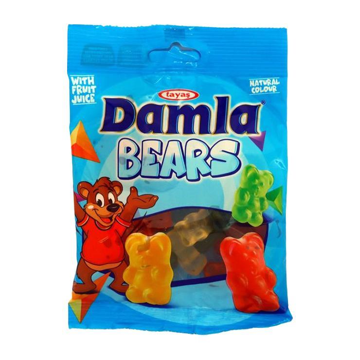 Мармелад жевательный Damla Gummy мишки 80 гр., флоу-пак