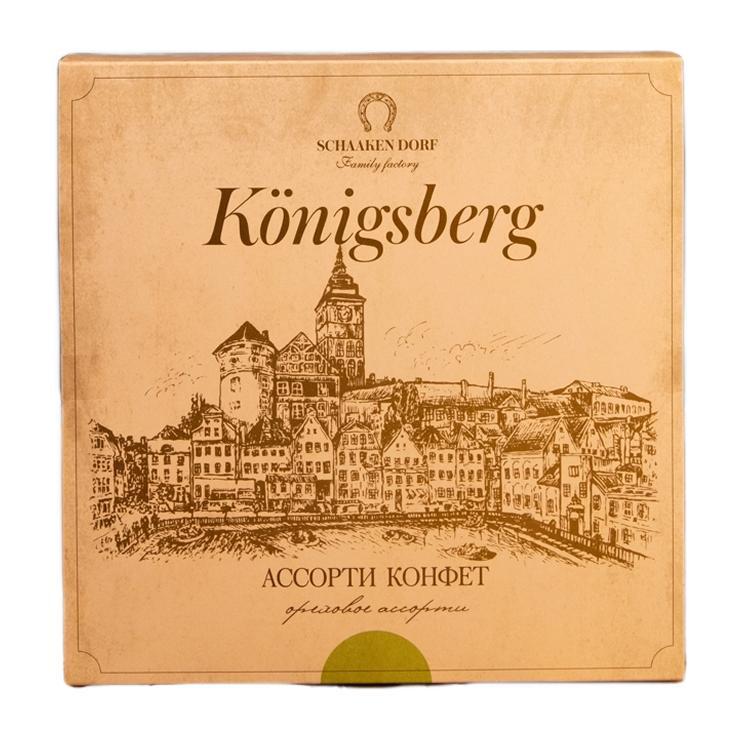 Конфеты ШААКЕН ДОРФ Alten Konigsberg ореховое ассорти 130 гр., картон