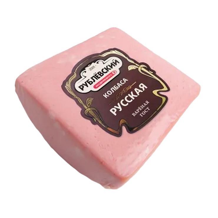 Колбаса Рублевский Русская вареная 400 гр., вакуум