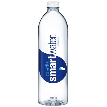 Вода Glaceau Smartwater питьевая негазированная,1.1 л.,ПЭТ