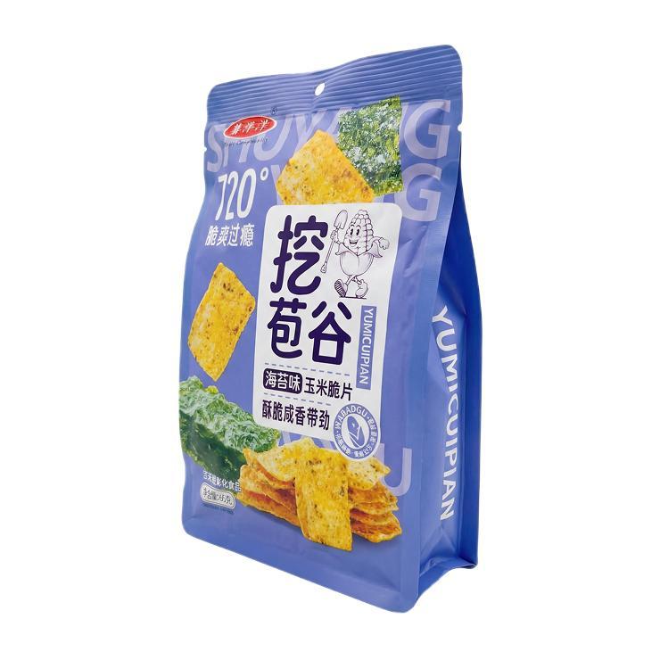 Чипсы ShuYangyang Potato Complacenetly морские водоросли 65 гр., дой-пак