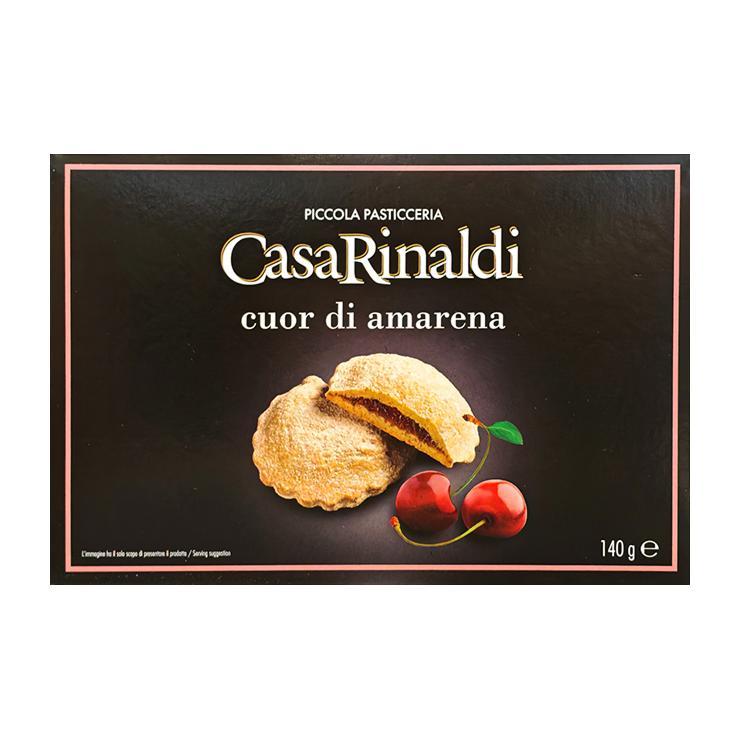 Печенье Casa Rinaldi Куор ди Амарена вишня 140 гр., картон