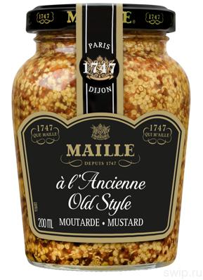 Горчица Maille традиционная 210 гр., стекло