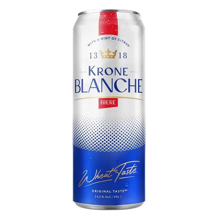 Пиво Krone Blanche, 450 мл., ж/б