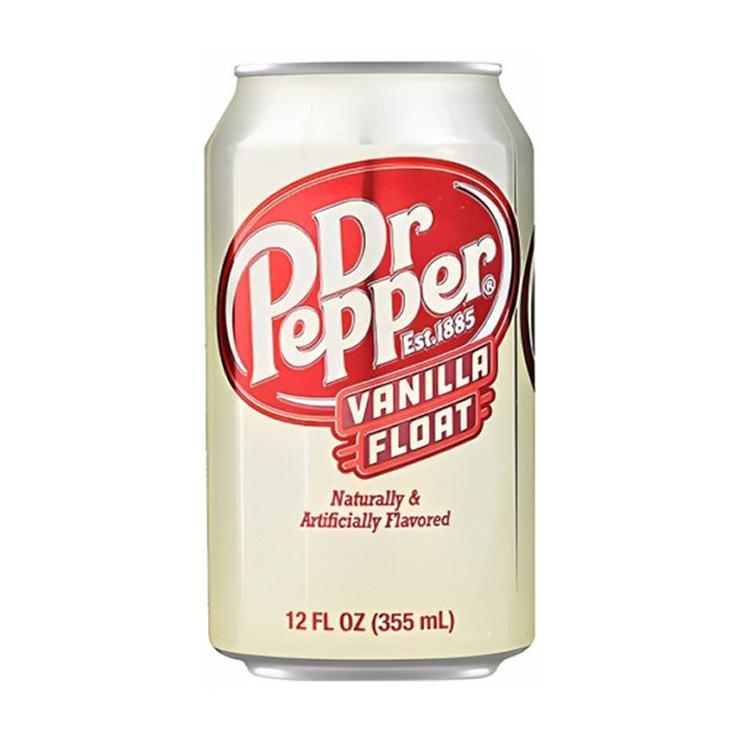 Напиток Dr. Pepper ванилла флот 350 мл., ж/б