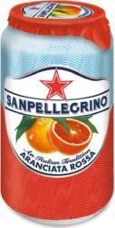 Напиток газированный Sanpellegrino красный апельсин 330 мл., ж/б