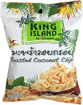 Чипсы King Island кокосовые, 40 гр., флоу-пак