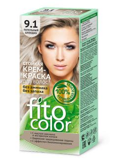 Крем краска Fito косметик Only Bio COLOR стойкая тон 9.1 пепельный блонд 115 мл., картон