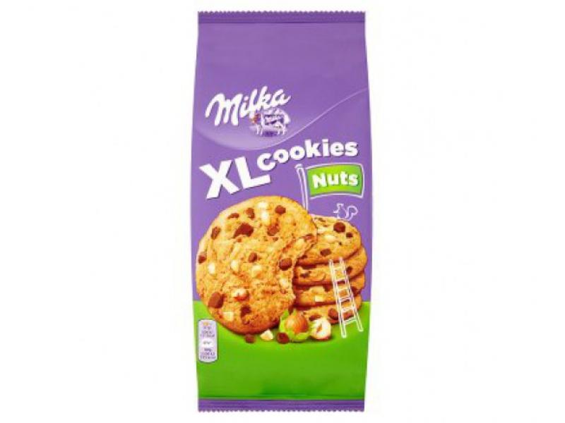 Печенье Milka XL Cookies Nuts, 184 гр., флоу-пак