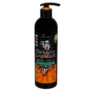 Шампунь для волос Chiharu Черный рис Грейпфрут для нормальных волос