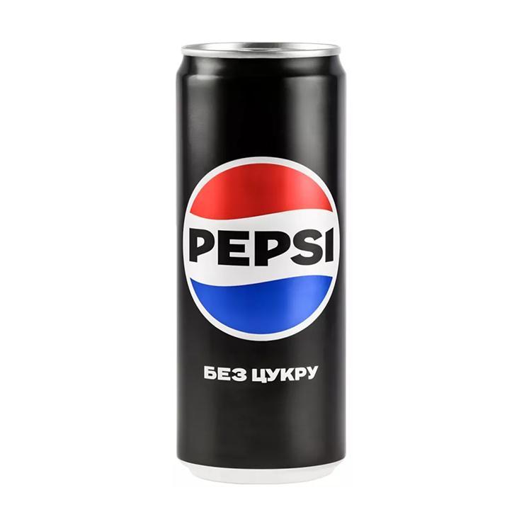 Напиток газированный Pepsi zero 330 мл., ж/б