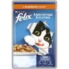 Консервы для кошек аппетитные кусочки с индейкой в желе Felix 85 гр. Дой-пак