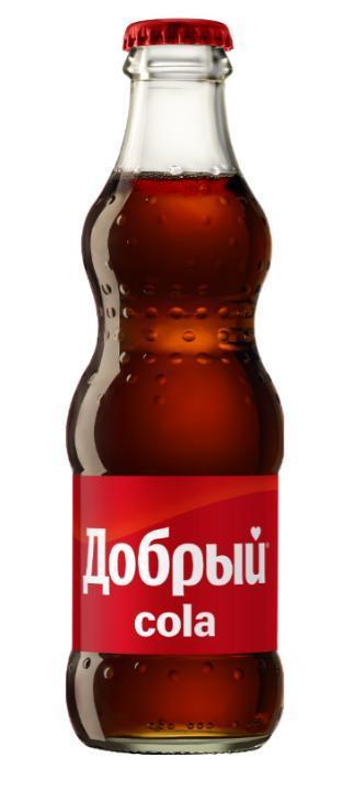Напиток газированный Добрый кола 330 мл., стекло