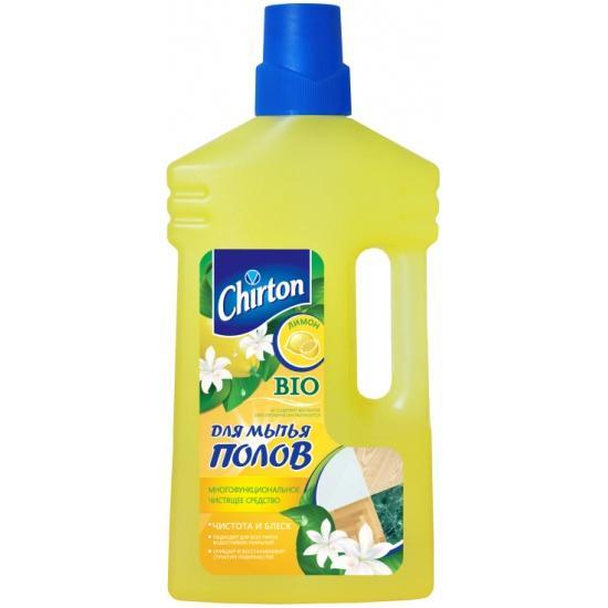 Средство для мытья полов Chirton лимон 1 л., ПЭТ